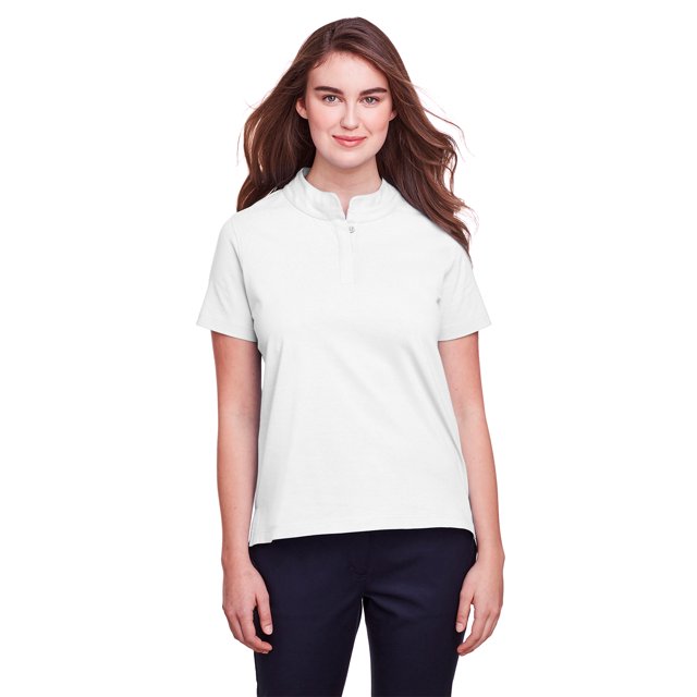 UltraClub Polo de Performance en Coton Stretch pour Femme