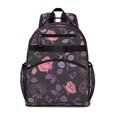 thumbnail image 1 of Watercolor Small Floral Pattern Backpack Adjustable Padded Straps and Chest Strap Lightweight Durable School Backpack for and, 1 of 6