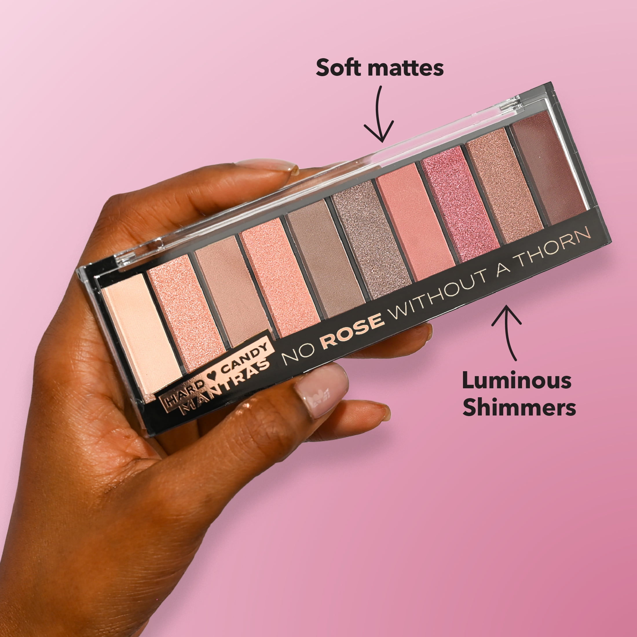 Hard Candy , Palette d'Ombres à Paupières Top 10, 10 Teintes Longue Tenue