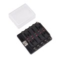 thumbnail image 3 of Car Fuse Box Holder, ATO ATC Car Blade Fuse Block Easy To Connect Waterproof Reliable  For 24V For 6V For Ships 10 Way, 3 of 8