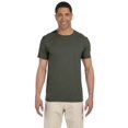 thumbnail image 3 of Gildan - T-Shirt Softstyle - 64000 - Vert Militaire - Taille : m, 3 of 8