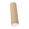 thumbnail image 4 of veasfak Poster Tube Cardboard Inner Dia 6cm Round with Caps Packing Tubes Long Cardboard 40cm, 4 of 9
