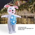 thumbnail image 4 of Inflatable Easter Bunny, 210T Polyester Lightweight Blow Up Bunny Costume Waterproof Comfortable With Blower For Cosplay Party For Adults, 4 of 8