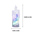 thumbnail image 3 of LSLJS LED Simulation Electronic Candle Ins Transparent Rose Small Night Light Bedroom Bedside Girl Heart Decoration Decorations, Home Accessories, 3 of 3