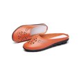 thumbnail image 3 of Woobling Womens Mules & Clogs Slip On Loafers Closed Toe Slides Lightweight Flats Work Slippers Orange 8, 3 of 8