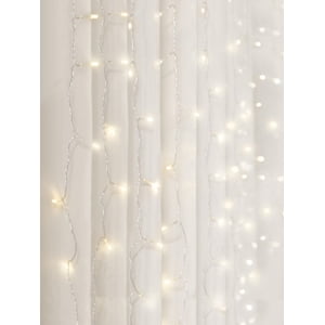 Curtain Lights Cascading LED Lighting Warm  White  lights