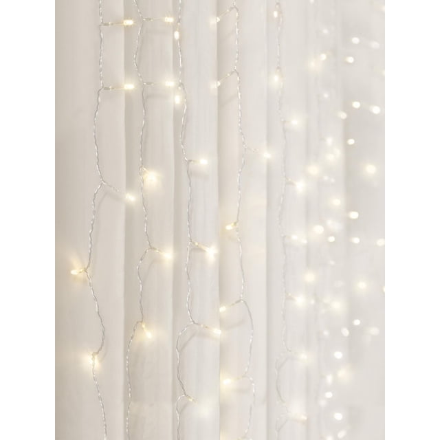 Curtain Lights Cascading LED Lighting Warm White lights