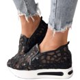 thumbnail image 3 of Kcodviy Chaussures Décontractées pour Femmes en Maille Tricotée Respirante, Robe, Bout Pointu, Semelle Plate, Chaussures Décontractées pour Femmes, Chaussures de Bureau Décontractées, 3 of 7