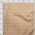 thumbnail image 3 of oneOone Polyester Spandex Peach Fabric Coffeeinated & Vaccinated Craft Projects Decor Fabric Printed By The Yard 56 Inch Wide, 3 of 4