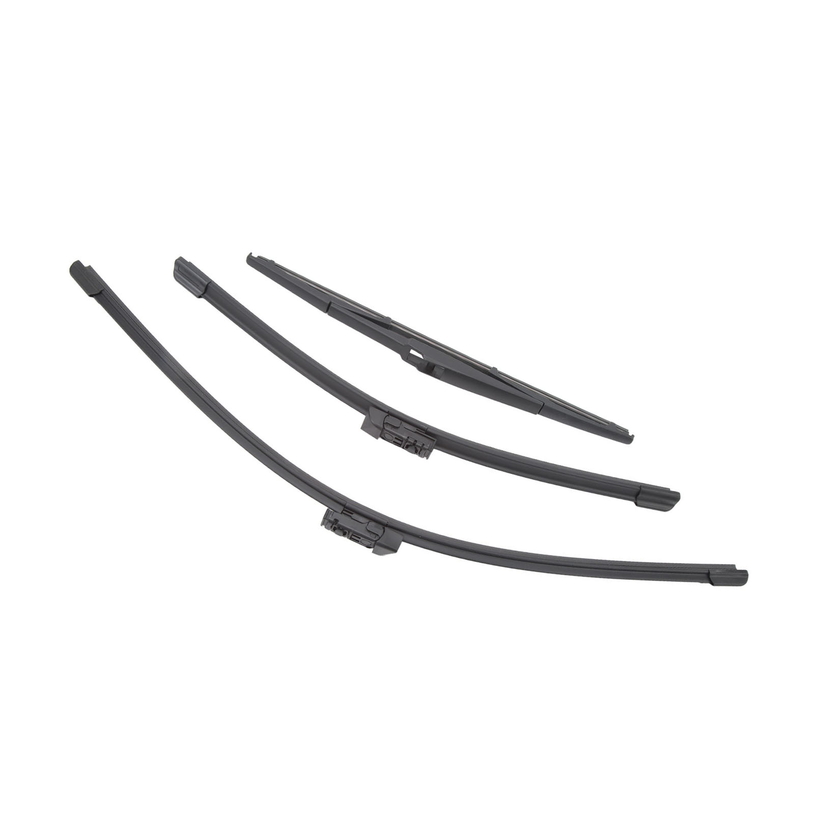 Windshield Wipers, Anti Crack Sturdy Easy Installation Noise Reduction Windshield Wiper Blades Visibility Improvement  for Car
