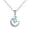 Blue, variant on Hearth & Gear Necklace Jewelry Temperament Moon Necklace Necklace for Women Chain A Necklaces for Women Womens Rose Necklace Women Pendant Necklace Women's Jewelry Necklaces Necklace with Stone ?