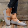 thumbnail image 5 of B91xZ Chaussures à Enfiler pour Femmes Chaussures Bateau de Marche Confortables à Enfiler, Gris 8.5, 5 of 5