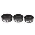 thumbnail image 1 of Round Cake Pan Set, Prevent Sticking Springform Pan Set Easy Release Food Grade With Removable Bottom For Restaurant For Bakery 18/20/22,20/22/24,22/24/26,24/26/28, 1 of 8