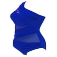 thumbnail image 3 of Monokini pour Femmes à une Épaule, Grande Taille, 3 of 4
