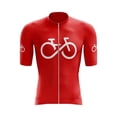 thumbnail image 1 of Chandail de Cyclisme Rouge Bike Forever II - TP, 1 of 3