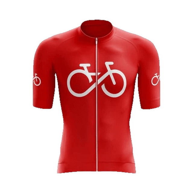 Chandail de Cyclisme Rouge Bike Forever II - TP