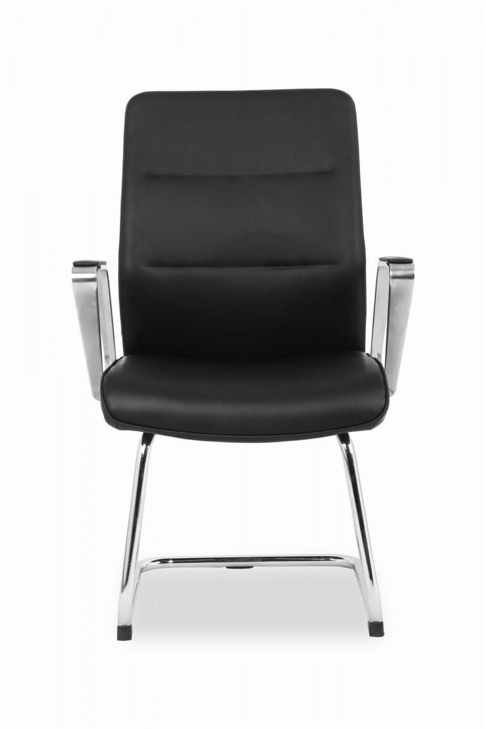 Chaise de bureau TygerClaw, 19" x 38,78", rembourré, noir