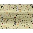 thumbnail image 4 of oneOone Velvet Pale Yellow Fabric Geometric Craft Projects Decor Fabric Printed By The Yard 58 Inch Wide-A2O, 4 of 5