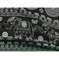 thumbnail image 5 of oneOone Rayon Black Fabric Block Fabric For Sewing Printed Craft Fabric By The Yard 56 Inch Wide-37, 5 of 5