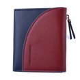thumbnail image 1 of Portefeuille à Pièces pour Femmes Mode Couleur Mixte Porte-Cartes Pochette Portefeuille Pochette Porte-Monnaie, 1 of 5