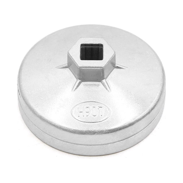 Unique Bargains 15 Flutes 89mm Inner Dia Metal Oil Filter Wrench Cap Tool Remover for Car Auto