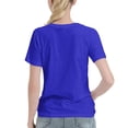 thumbnail image 3 of T-Shirt Basique à Manches Courtes pour Femmes Demon Slayer Lame Temple Ganlu Mili, 3 of 6