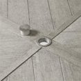 thumbnail image 2 of Pemberly Row Table à Manger d'Extérieur Moderne en Métal, Gris/noir Mat, 2 of 10