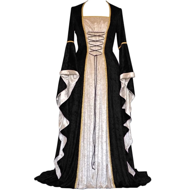 UPPADA Liquidation Robe Corset à Lacets pour Femmes Grande Taille Robe Formelle d'Invitée de Mariage pour l'Hiver Soirée Cocktail Robe Vintage Évasée Robe Pin-Up Grande Taille