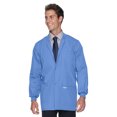 thumbnail image 1 of Landau Vestes de Gommage 5 Poches pour Hommes - Coupe Classique Décontractée, Col Rond, Boutons Pression, Gommages d'Échauffement 7551, 1 of 1
