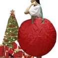 thumbnail image 2 of Bag Clear Storage Bag Christmas Wreath Storage Bag Christmas Decoration, 2 of 8