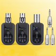thumbnail image 4 of 2.4GHz Microphone Wireless System XLR Adapter Transmitter Receiver 160Feet Range, 4 of 6