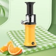 thumbnail image 4 of yuksok Cold Press Juice Extractor Easy to Clean Fruit Slow Masticating Juicer for Sport Orange, 4 of 9