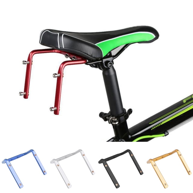 Cage de Bouteille Intégrée Arrière Anti-Déformation Alliage d'Aluminium Anti-Corrosion Adaptateur Double pour Bouteille pour Vélo