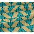 thumbnail image 5 of oneOone Viscose Jersey Fabric Stripe|Diamond & Triangle Geometric Print Sewing Fabric BTY 60 Inch Wide, 5 of 5