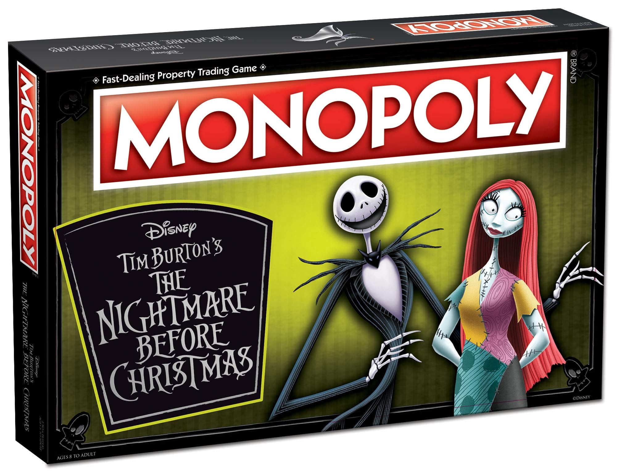 Nightmare Before Christmas Monopoly Board Game | For 2-6 Players