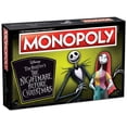 thumbnail image 1 of Nightmare Before Christmas Monopoly Board Game | For 2-6 Players, 1 of 9