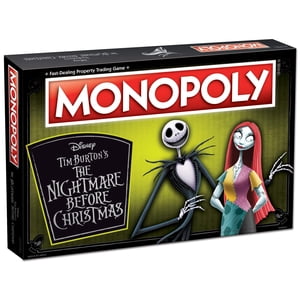 Nightmare Before Christmas Monopoly Board Game | For 2-6 Players