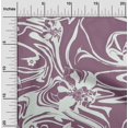 thumbnail image 2 of oneOone Cotton Poplin Dusty Purple Fabric Abstracts Craft Projects Decor Fabric Printed By The Yard 42 Inch Wide, 2 of 5