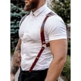 thumbnail image 4 of MesaSe Harnais de Contention en Cuir pour Hommes Marron, 4 of 8