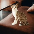 thumbnail image 1 of Cute Simulation Siamese Cats Comfortable Animal Plush Padding Lifelike Cat Plush StyleE, 1 of 9