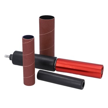 Mandrel Spindle Sander Adapter 3/8in Mandrel Aluminum Alloy Drill Sanding Mandrel Kit For Wood Metal