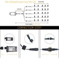thumbnail image 2 of 500 LED Warm White Christmas Lights Indoor, 8 Modes Christmas String Lights Outdoor Waterproof, Christmas Tree Lights Green Wire, Connectable Christmas Twinkle Lights Plug in, 2 of 6