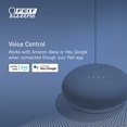 thumbnail image 4 of Feit Electric Lampe sur Pied Intelligente 42 Pouces à Changement de Couleur, RVBW, Lampe d'Angle sur Pied Wi‐Fi à DEL, Synchronisation Musicale, Fonctionne avec Alexa et l'Assistant Google, Fini Aluminium Noir Moderne, 8 Watts, FLOOR42/RGB/BLK/AG, 4 of 4