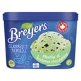 thumbnail image 2 of Breyers Family Classic Mint Chocolatey Chip Frozen Dessert, 2 of 4