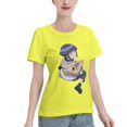 thumbnail image 2 of T-Shirt Basique à Manches Courtes pour Femmes Naruto Hinata, 2 of 6