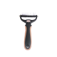 thumbnail image 2 of Pets, Paws and Ideas Double-Sided Dematting Brush & Comb Set for Dogs & Cats, Pet Grooming Tool to Remove Mats, Tangles & Loose Hair, Deshedding Undercoat Rake, Undercoat Loose Hair Removal, 2 of 4
