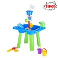thumbnail image 1 of Square Sand Table Game Table Summer Beach Game Toy Sandglass Play Kids Sand 21PC, 1 of 6
