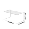 thumbnail image 3 of Dvkptbk Kitchen Cabinet Shelves Counter Storage Rack Kitchen Spice Rack Bathroom Bedroom Desk Space Saving Stackable Countertop Shelf Storage Rack Organization and Storage, 3 of 6