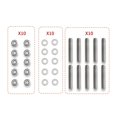 thumbnail image 4 of Intake Exhaust Manifold Stud Studs Bolt Stainless Steel Replaces High Performance Premium Durable for  Gsr SI Series Engine, 4 of 6