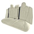 thumbnail image 1 of For 2017-2024 Tesla Model 3 FH Group Neoprene Waterproof Custom Fit Car Seat Covers  Solid Beige - Rear Set, 1 of 5